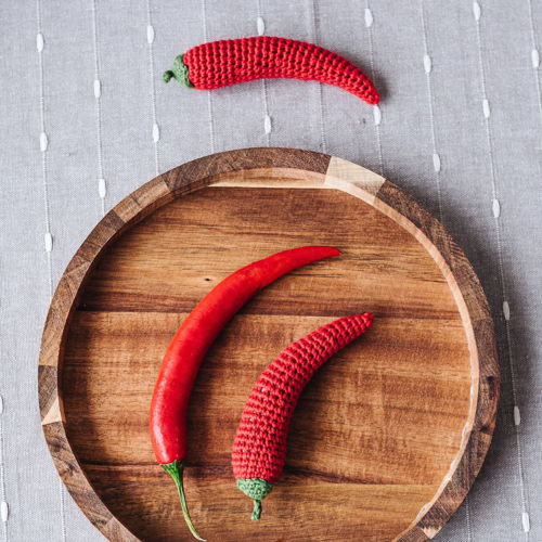 CHILI PEPPER Crochet Pattern PDF - Amigurumi Food Crochet Play Food Hot Pepper Crochet Garden Vegetables Amigurumi Toy Crochet Gift Pattern