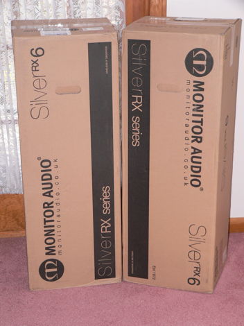 MONITOR AUDIO  RX6 1 PAIR A STOCK IN ROSENUT NEW IN FAC...
