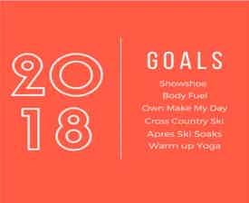 Ski Based New Year’s Resolutions