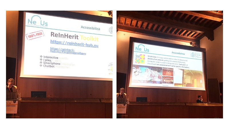  ReInHerit Toolkit presented at "NexUs -  Culture and Research" Florence IT