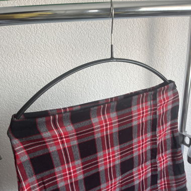 Red skirt