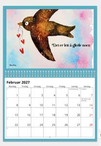 KUNSTKALENDER 2027