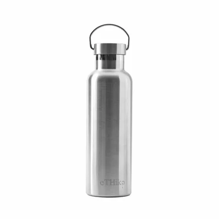 Stainless Steel Double Walled Water Bottle With Steel Lid - 750 ml