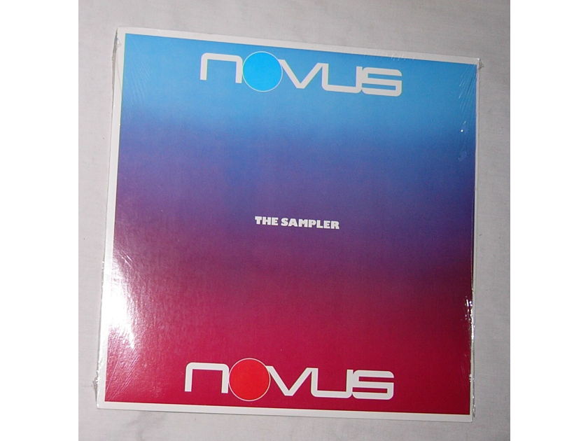 NOVUS LP--The Sampler-- - 1986 SEALED jazz album--NOVUS Digital