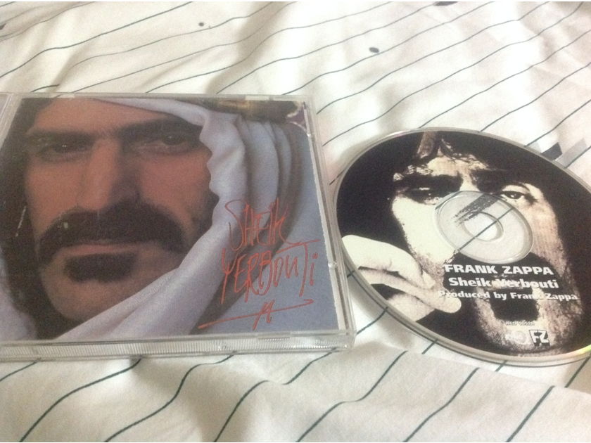Frank Zappa - Shiek Yerbouti Columbia Records Club Edition Compact Disc