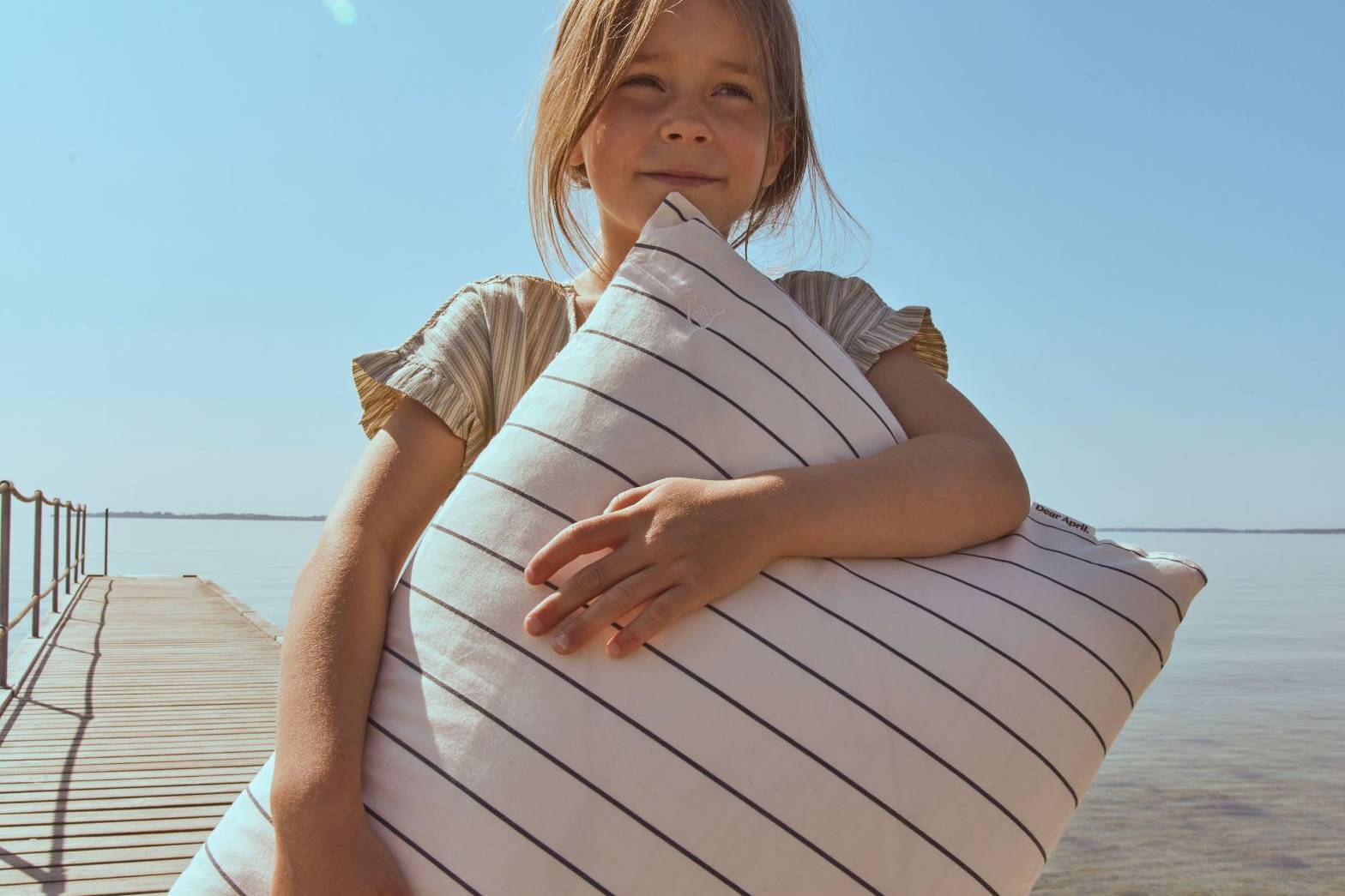 Dětské povlečení 100*135/40*60cm, Sail stripes