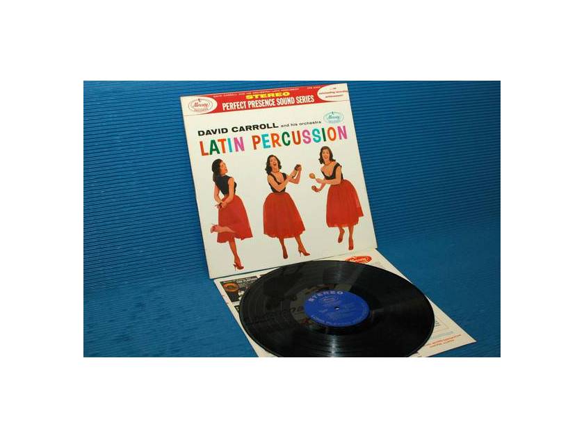 DAVID CARROLL & ORCHESTRA - - "Latin Percussion" -  Mercury Perfect Presence series 1958