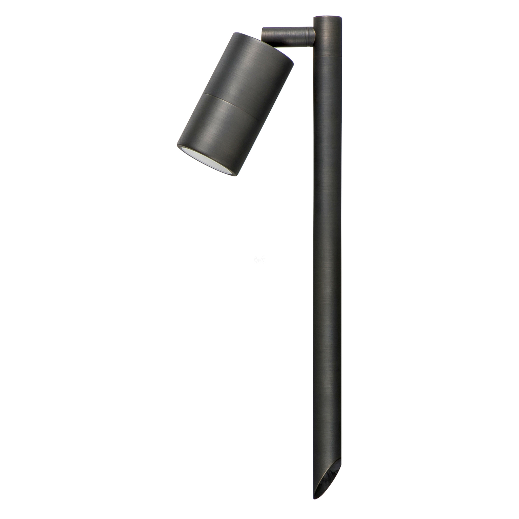 HV1407T-AB- Tivah Antique Brass TRI Colour Single Adjustable LED Spike Light