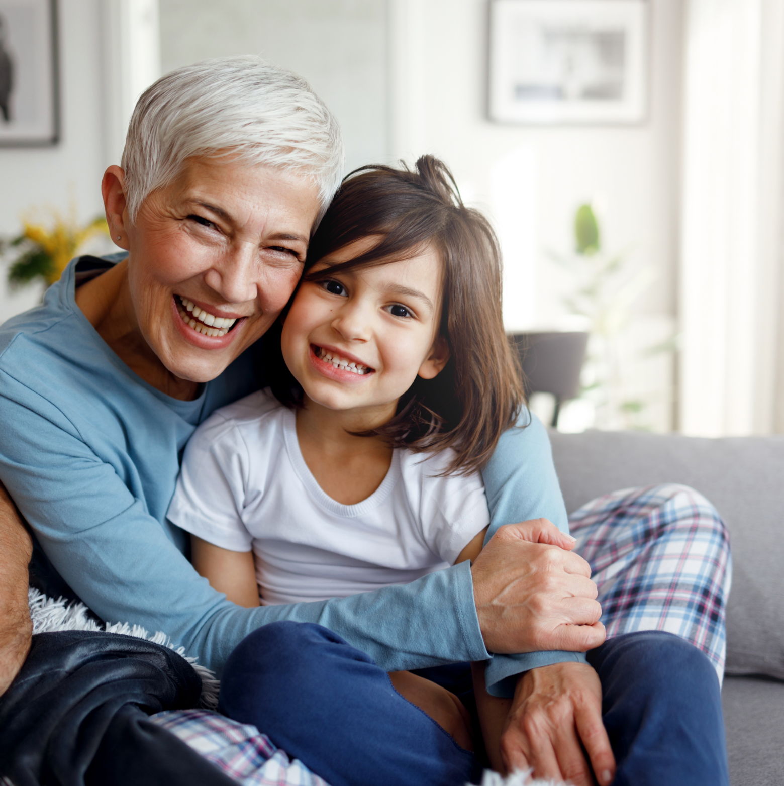 Grandma with Grandchild