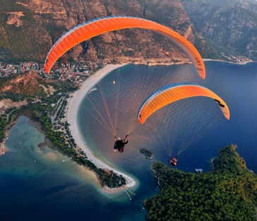 Подъем на гору Олимпос с Olympos Teleferık + полет на парашюте 