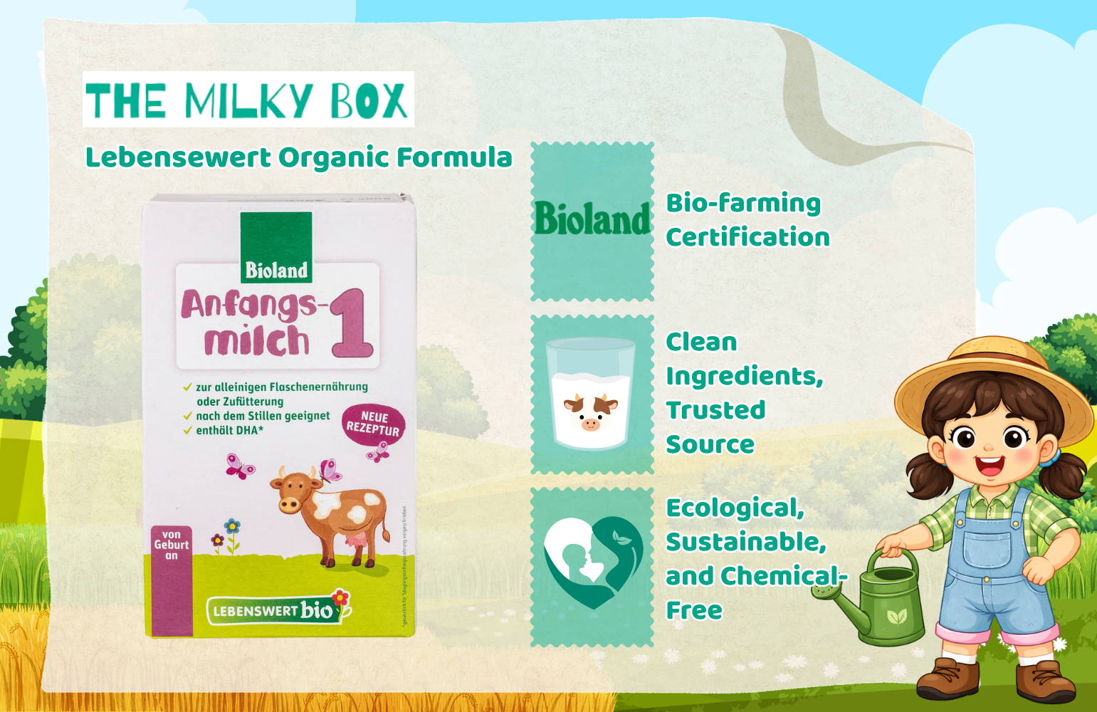 Lebenswert Organic Formula | The Milky Box