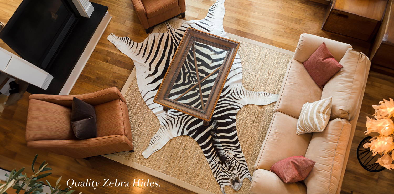 OutsourceSol Zebra skin rug and zebra hide supplier