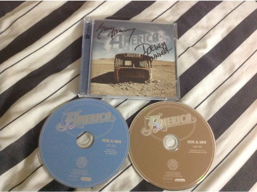 America - Here & Now 2 CD Autographed Edition