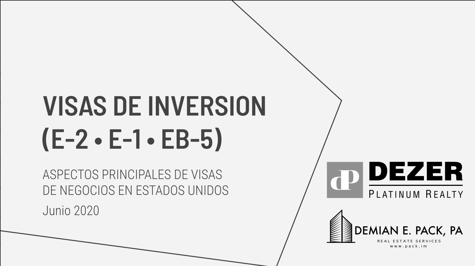 featured image for story, Grabación Webinar • 8 Febrero 2021 VISAS DE INVERSION EN ESTADOS UNIDOS (E1 • E2
• EB5)