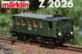 Marklin Z 2026 New Items