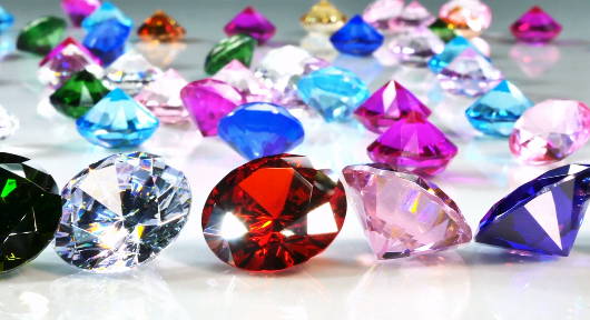 Fancy coloured lan created diamonds - Pobjoy Diamonds