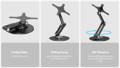 UStand - Monitor Stand Adjustable Multi-Angle Holder for 12"-19"