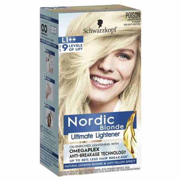 Schwarzkopf Nordic Blonde L1++ Ultimate Lightener - Image 2