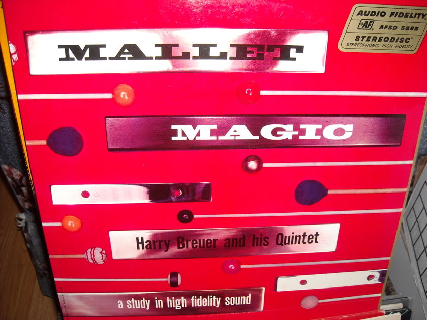 Harry Breuer Quintet - Mallet Magic AFSD LP (c)