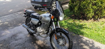 2015 SUZUKI TU250X motorcycle for rent near COLUMBUS, OH
