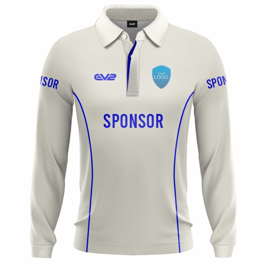 Long sleeve cricket shirt alternate view