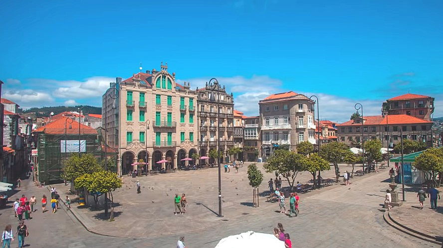  Pontevedra, Spain
- centro, plaza ferraria, pontevedra.jpg