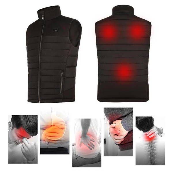 Unisex heated vest