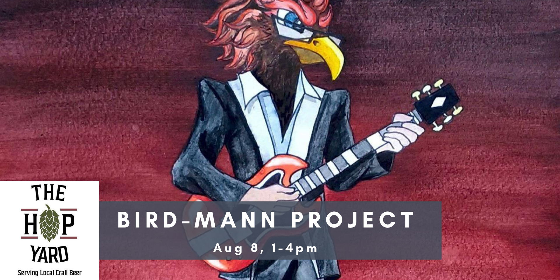 Bird-Mann Project at The Hop Yard promotional image