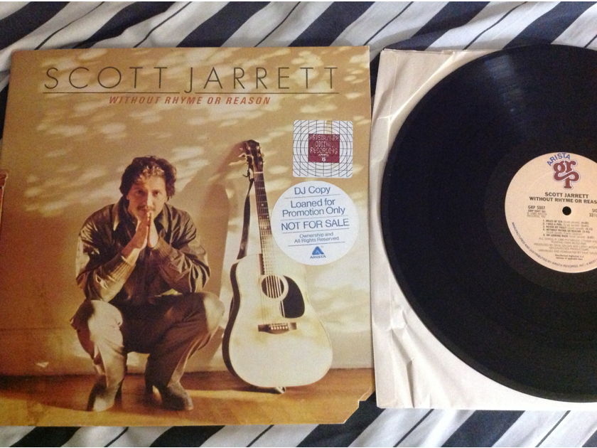 Scott Jarrett - Without Rhyme Or Reason Arista GRP Records Vinyl  LP NM