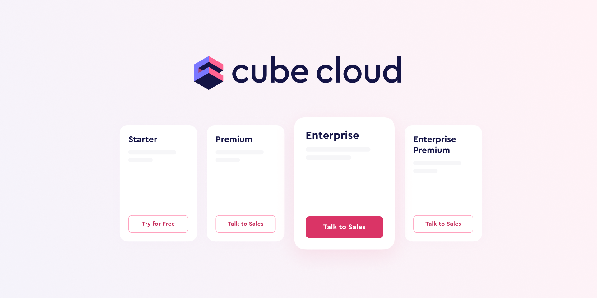 Cover of the 'Pay for what you use: Cube Cloud pricing gets back to its roots' blog post