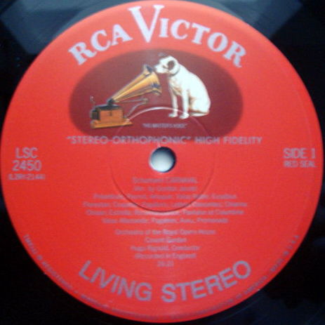 ★Audiophile 180g★ RCA-Classic Records /  - RIGNOLD, Sch...
