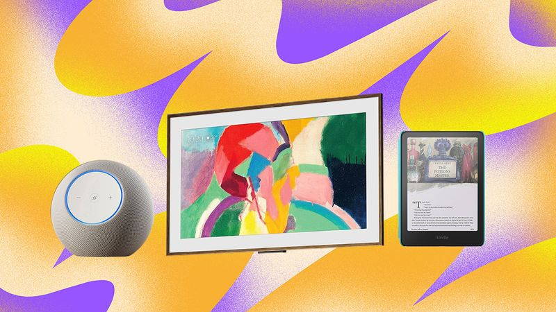 Spherical speaker, picture frame, and e-reader