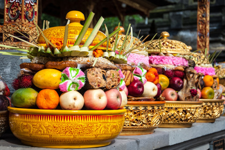 Fruits of Sacrifice for god pray on Bali.jpg