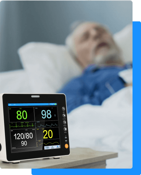 at-home hospital patient monitor