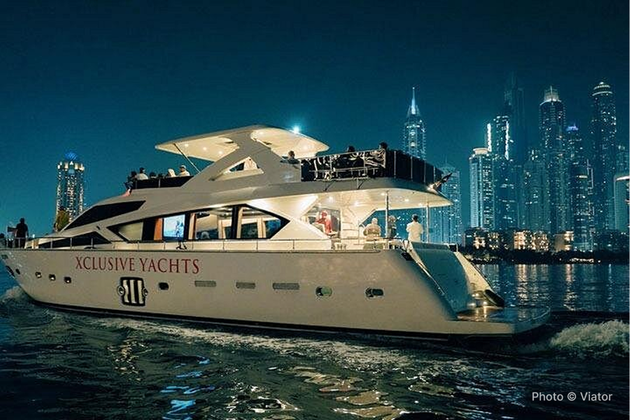 Dubai Marina Yacht Cruise w/ BBQ, Unlimited Drinks & DJ - photo 3