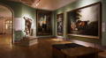 LED strip light in gallery