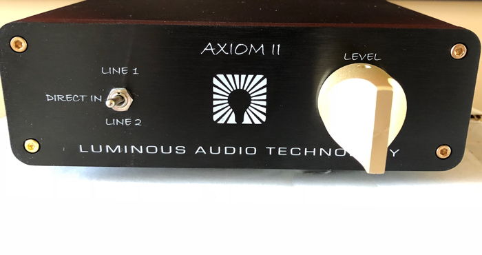 Luminous Audio Axiom II XLR passive preamp