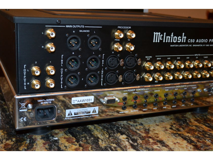 McIntosh C50 Solid State Preamplifier