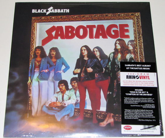 Black Sabbath - Sabotage 180-gram vinyl LP Sealed