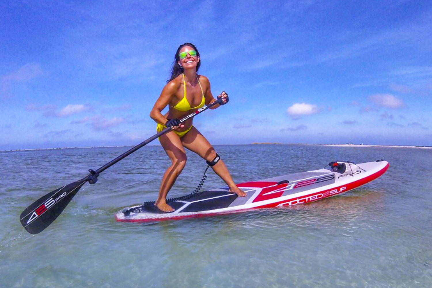 425pro Air SUP Race Board in Action: Woman