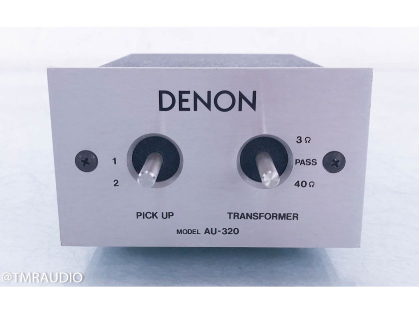 Denon AU-320 Vintage MC Phono Step-Up Transformer Pre-Preamplifier (15075)