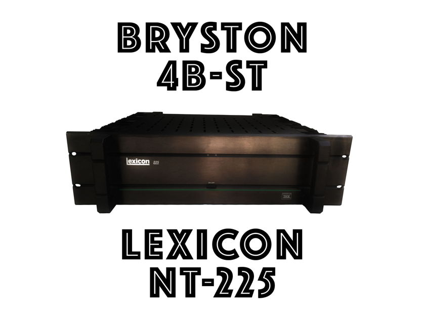 Lexicon NT-225 aka Bryston 4B ST