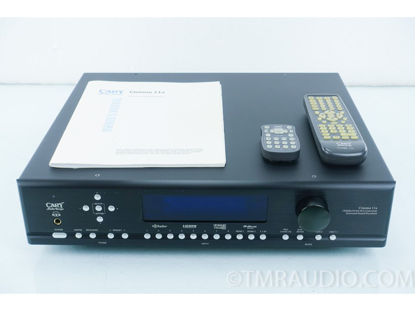 Cary Audio  Cinema 11A  7.1 DTS-HD Dolby TrueHD  Surround Processor