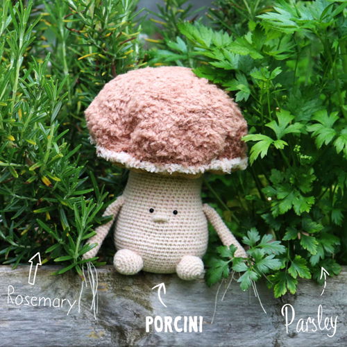 PILI | crochet Mushroom