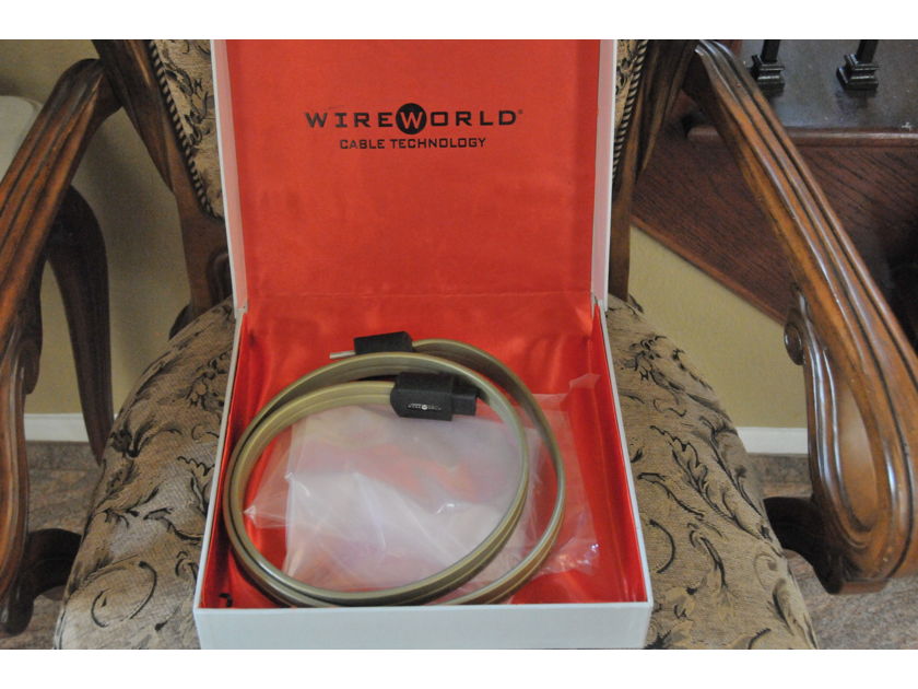WireWorld Gold Eclectra5.2 1.5 meter power cord in near new condition for Low price