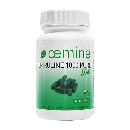 SPIRULINE 1000 Pure - Comprimés Bio Antioxydants