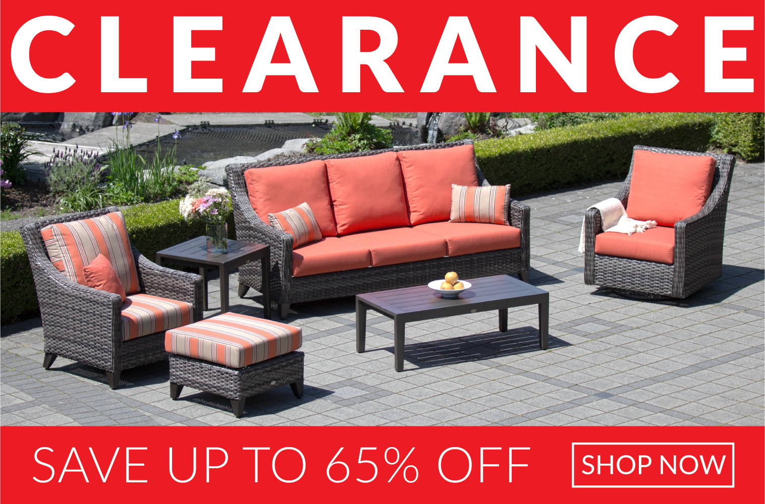 Clearance Sale on St. Martin Outdoor Seating - Save up to 65% off