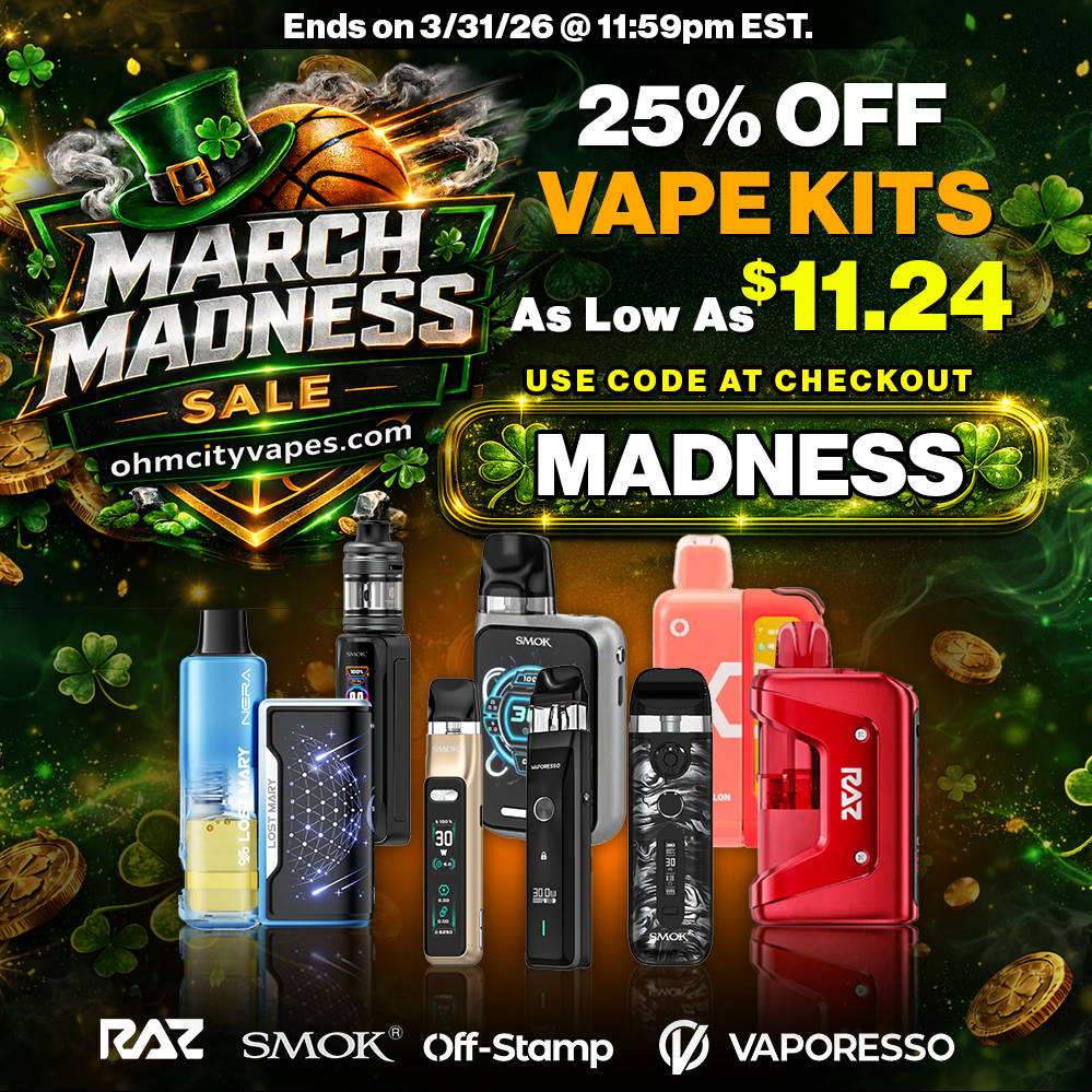 Smoke City Vape Madness of March Sales Smoke City Vape Madness of March Sales