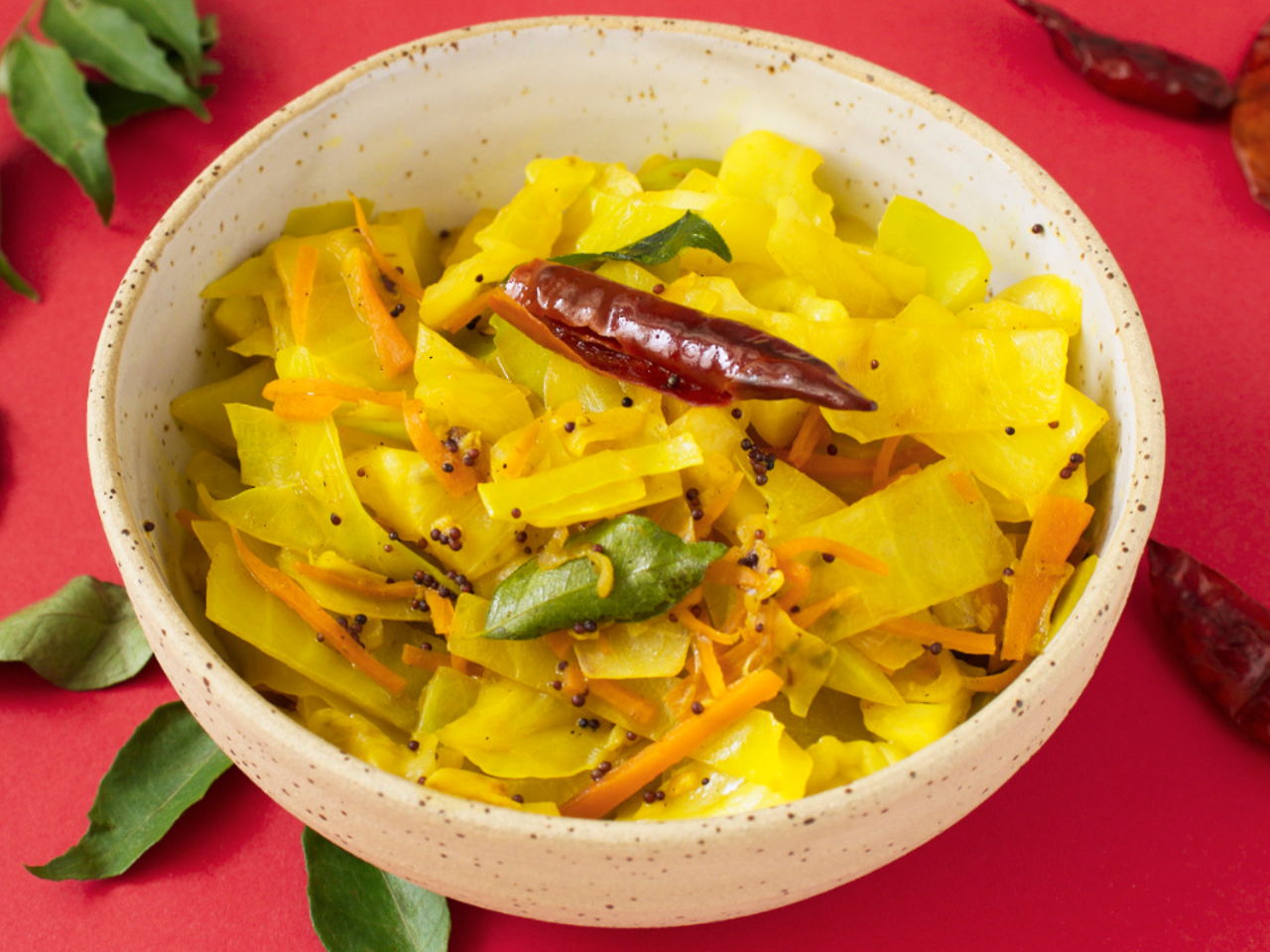 Stir Fried Cabbage With Turmeric Southeast Asian Recipes Nyonya Cooking