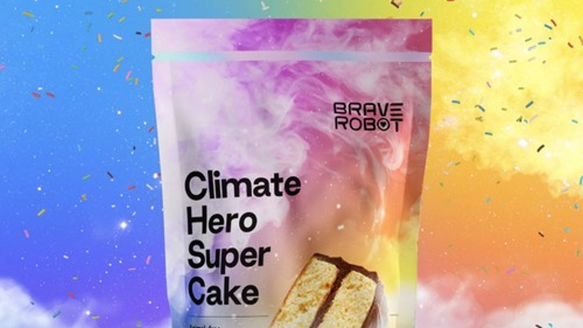 Featured image for Brave Robot Adds Climate Hero Super Cake Mix To Its Lineup Of Earth-Friendly Desserts